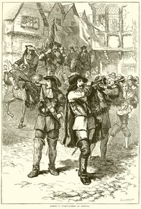 Proclamación de Jacobo II en Boston