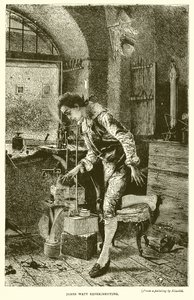 James Watt Experimentando
