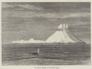 Isla Jan Mayen, en los Mares Árticos de English School