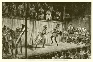Drama javanés: Teatro de Moros-Moros
