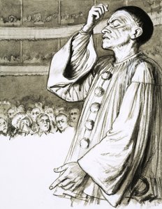 Jean Gaspard Deburau, también conocido como el payaso Pierrot
