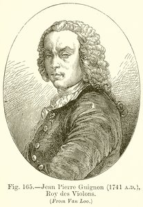 Jean Pierre Guignon, Rey de los Violines 1741 de English School