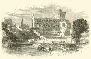 Abadía de Jedburgh de English School