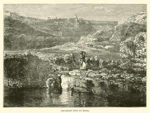 Jerusalén desde En Rogel de English School