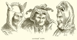 Gorras de bufón de English School
