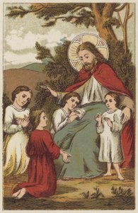 Jesucristo y los niños de English School