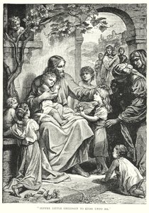 Jesucristo y los niños de English School