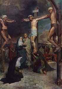 Jesús en la cruz de English School