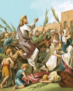 Jesús entrando en Jerusalén de English School