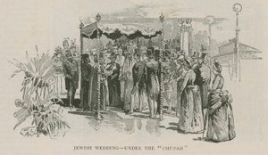 Boda judía - bajo la Jupá de English School