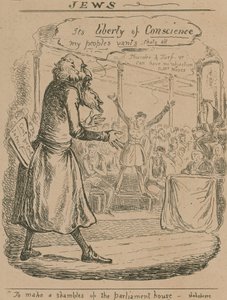 Judíos; caricatura de English School