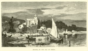 Jezzano, en la Bahía de Spezia de English School
