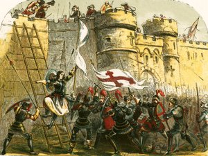 Juana de Arco en la fortaleza de Tournelles