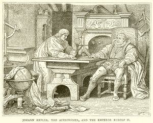 Johannes Kepler, el Astrónomo, y el Emperador Rodolfo II de English School