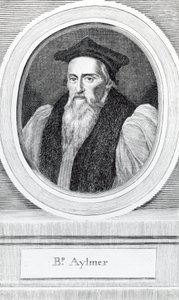 John Aylmer, Lord Obispo de Londres (1521-94) de English School