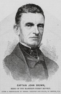 John Brown, abolicionista estadounidense (grabado)