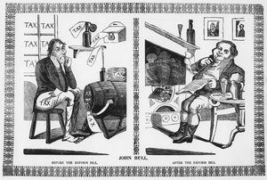 John Bull antes y después de la Ley de Reforma de English School