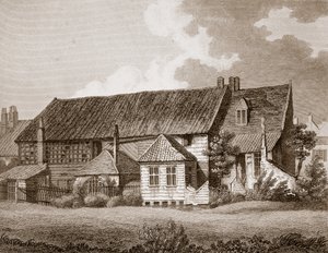 Casa de reuniones de John Bunyan, principios del siglo XIX de English School
