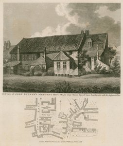 Casa de reuniones de John Bunyan, Zoar Street, Gravel Lane, Southwark de English School