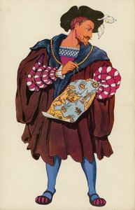 John Cabot (litografia en color)