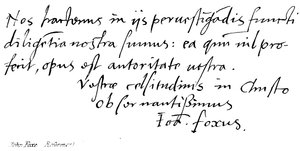 John Foxe