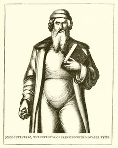 Johannes Gutenberg, el inventor de la imprenta con tipos móviles de English School