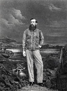 John Hanning Speke, frontispicio de su libro 