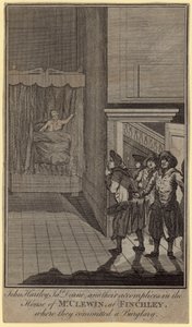John Hartley, James Deane y sus cómplices en la casa del Sr. Clewin de English School