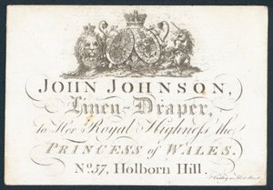 John Johnson, vendedor de lino de English School