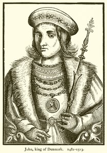 Juan, rey de Dinamarca. 1481-1513 de English School