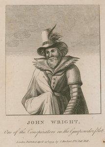 John Wright, uno de los conspiradores en la Conspiración de la Pólvora de English School