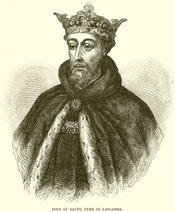Juan de Gante, Duque de Lancaster de English School