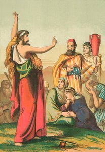 Juan el Bautista predicando de English School