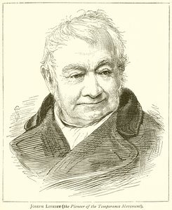 Joseph Livesey (el pionero del movimiento de la templanza) de English School
