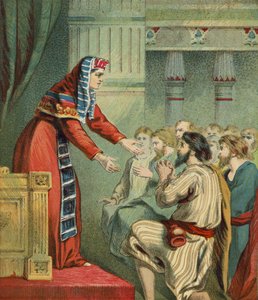 José recibiendo a sus hermanos en Egipto