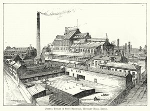Cervecería de Joshua Tetley and Son, Hunslet Road, Leeds de English School