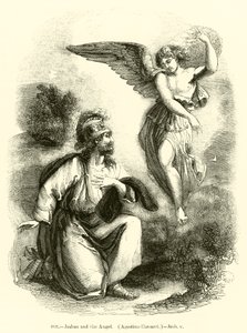 Josué y el Ángel, Agostino Carracci, Josué v de English School