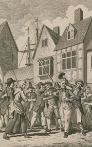 El juez Jeffries capturado en Wapping de English School