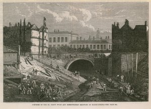 Junción de los Ferrocarriles de St Johns Wood y Metropolitano de English School