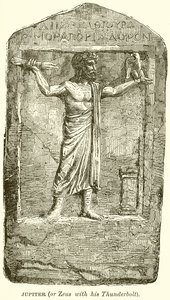 Júpiter (o Zeus con su rayo) de English School