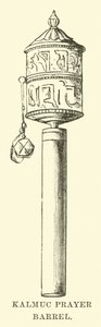 Barril de oración Kalmuc de English School