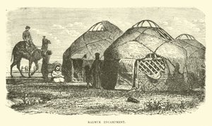 Campamento kalmuk