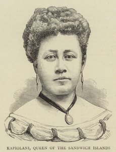 Kapiolani, Reina de las Islas Sandwich de English School