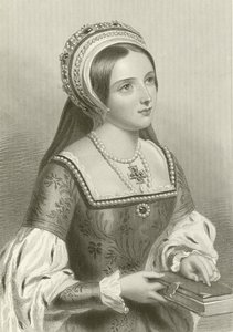 Catalina Parr, sexta esposa del rey Enrique VIII de English School