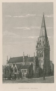 Iglesia de Kensington, Londres de English School