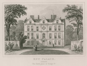 Palacio de Kew, Surrey - el lugar de nacimiento de Jorge IV de English School