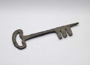 Llave de la prisión de Bocardo, c.1550 (metal) de English School