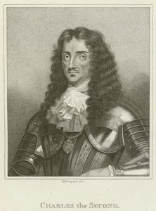 Rey Carlos II (grabado) de English School