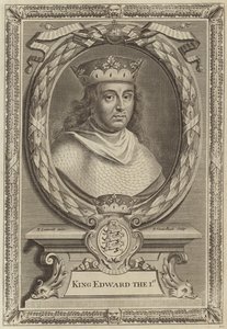 Rey Eduardo I de Inglaterra de English School