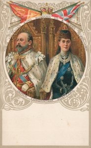 El Rey Eduardo VII y la Reina Alexandra